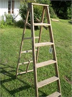 Wooden Step Ladder As Shown