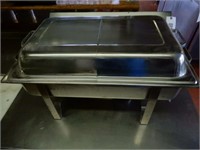 Stainless Steel Serving Dish - Double Tray