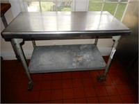 Stainless Steel Table - 4' Wide, 24" Deep,