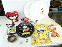 Assorted Mickey Mouse Disney Collectibles