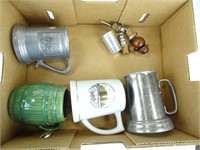 Assorted Steins and Related