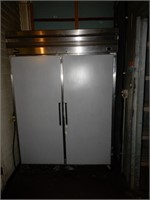 Randell Stainless Steel Double Door Freezer
