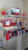 Wire Shelving & Contents
