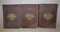 3 Volumes - "The Works of Charles Dickens", 1879,