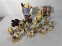 Ensemble de bibelots asiatique - Asian figurines