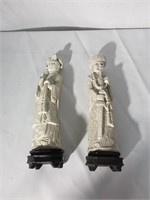 2 statues chinoises - Chinese statuettes