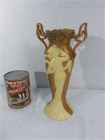 Vase Art Nouveau style caméo
