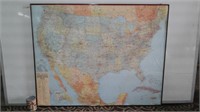 Carte du sud du Canada/États-Unis et Mexique