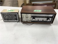(2) Vintage Radios