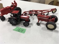 (3) Tractors & Plow
