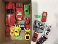 Flat of Race Cars