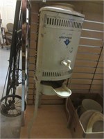 Vintage Metal Arrowhead Crockery Water Cooler