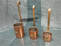 Brass & Copper Measuring Cups