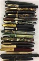 Collection of Assorted Fountain Pens (18)