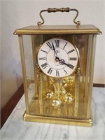 Elgin Gold Toned Mantle Clock