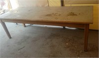 Solid Wooden Heavy Table- 8FT Long