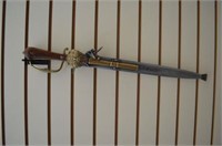 REPLICA HUNTING SWORD PISTOL WITH WOOD STOCK,