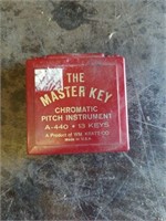 Vintage Master Key Chromatic Pitch Instrument- in