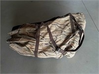 Duck decoys and bag