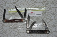 2 Knives-2 Blade Stockman, Kabar Schrade
