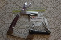 3 Utility Knives- Kauffman Soligen Germany,