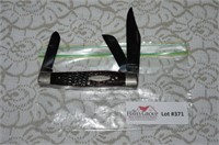 Case 6375 3 Blade Stockman with Bone Handle