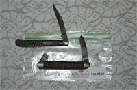 2 Knives- Case Single Blade Trapper, Case 3 Blade