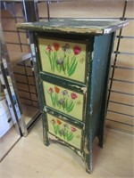 Small Painted Wood Storage Drawers