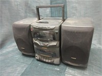 Small Boombox w/ CD Player - Works