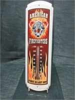 American Firefighter 17" Metal Thermometer
