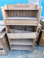 Parts of a Cowboy Drop Front desk - Bookcase