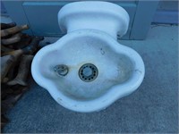 Porcelain Eye Wash sink - Great Planter