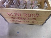 Glen Rock beverage case w/ 20 bottles