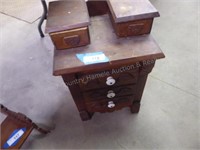 Vintage child's hanky drawer dresser