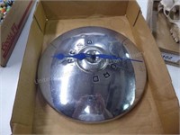Ford hubcap clock