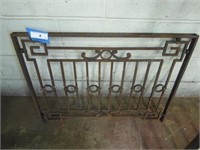 Cast iron bank tellers gate (Poy Sippi bank)