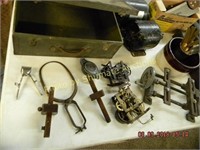 various tools and equip