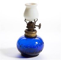 LITTLE HARRY'S NIGHT LAMP MINIATURE LAMP, cobalt