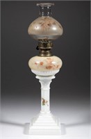 SYLVIA MINIATURE BANQUET / PEG LAMP, opaque white