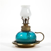 LITTLE HARRY'S MINIATURE FINGER LAMP, teal green,
