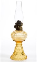 BLOXAM MINIATURE STAND LAMP, amber, period collar