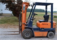 Toyota Forklift 42-5FG15, solid Pneumatic