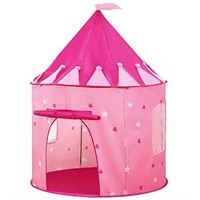 VicPow Kids Princess Play Tent with Carrying Case