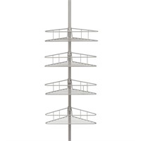 Kenney 4-Tier Triangle Basket Tension Pole Shower
