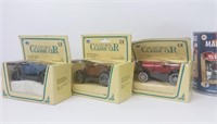3 voitures miniatures Die Cast Metal Classic Car