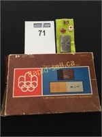 1976 Olympic Canada Post Stamp Souvenir Collection