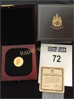 1976 Olympic $100 22k Gold Coin