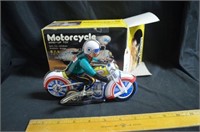 COLLECTIBLE MOTORCYCLE WIND UP TOY