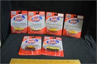 GROUP OF 6 MINI METALS TAXI CABS (UNOPENED)