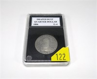 1806 U.S. Draped Bust quarter dollar, G-4
